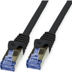 Value S/FTP Cat.6a Καλώδιο Δικτύου Ethernet 20m Black 21.99.0720