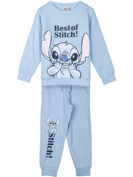 Cerda Lilo & Stitch Παιδικό Σετ Φόρμας Γαλάζιο 2900002267