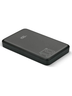 everActive EB-11QB Power Bank 10000mAh 20W με Θύρα USB-A & 2 Θύρες USB-C Black