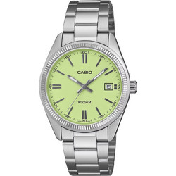 Casio Ανδρικό Ρολόι με Ασημί Μεταλλικό Μπρασελέ UTP-1302PD-3A2