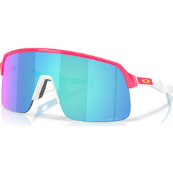 Oakley OO9463 C4 Ανδρικά Γυαλιά Ηλίου Μάσκα Κοκάλινα Ροζ με Μπλε Φακό