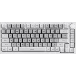 Ajazz AK820 Μηχανικό Gaming Πληκτρολόγιο TenKeyLess με Ajazz Sea Salt Διακόπτες RGB White Purple