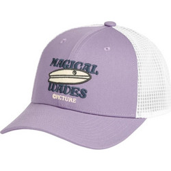 Picture Γυναικείο Καπέλο Jockey με Δίχτυ Snapback Υφασμάτινο Ροζ SB0294-E