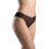 Milena By Paris Γυναικείο Sexy Slip Αυτοκινήτου με Δαντέλα Μαύρο 8548