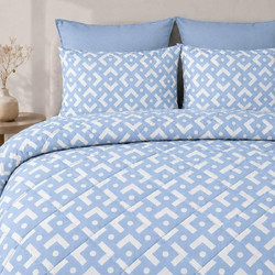 Astron Πάπλωμα Υπέρδιπλο 220x240 Chiara Blue 999952