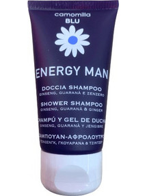 Camomilla Blu Energy Man Σαμπουάν & Αφρόλουτρο για Επανόρθωση 50ml
