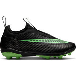 Nike Jr. Mercurial Vapor 17 FG IO1486-001 Παιδικά Ποδοσφαιρικά Παπούτσια με Τάπες και Καλτσάκι Μαύρα Πράσινα