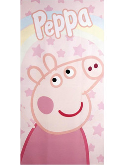 Peppa Pig Παιδική Πετσέτα Θαλάσσης Microfiber Ροζ 70x140cm 8445484586671