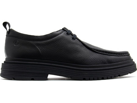 Clarks Badbury Seam Ανδρικά Μοκασίνια Boat Shoes Δερμάτινα Μαύρα 26320148