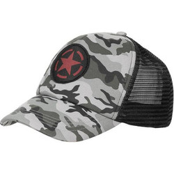 MFH Urban Camo Ανδρικό Καπέλο Jockey με Δίχτυ Snapback Υφασμάτινο Γκρι 4044633216342