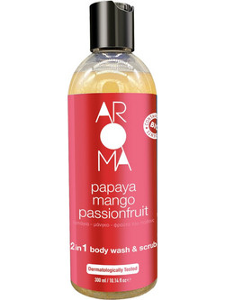 Aroma Papaya Mango Passionfruit Scrub Σώματος 300ml