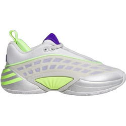 Adidas Don Issue 8 Παιδικά Αθλητικά Παπούτσια για Μπάσκετ Ασημί Lime KI1647