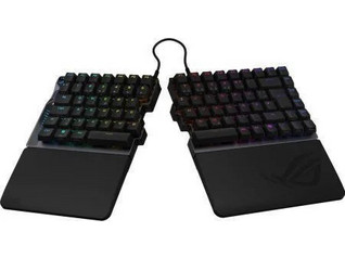 Asus ROG Falcata Ασύρματο Μηχανικό Gaming Πληκτρολόγιο TenKeyLess με ROG HFX V2 Magnetic Διακόπτες RGB Black