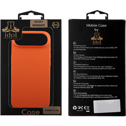 Idol 1991 Velvet MagSafe TPU Orange (iPhone 17 Air)