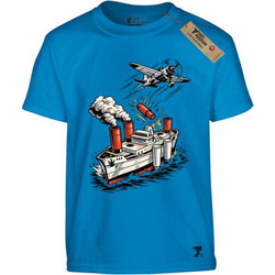 Takeposition Ναυμαχία Παιδικό T-Shirt Κοντομάνικο Τιρκουάζ 806-1675