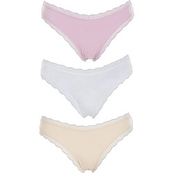 Gsecret Γυναικεία Brazil με Δαντέλα 3Pack 3P85532-39075