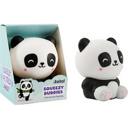 iTotal Squeezy Buddies Panda Squishy Λευκό Μαύρο