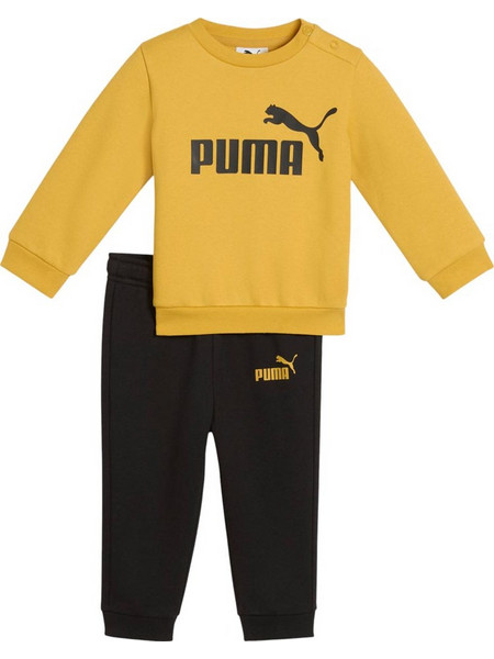 Puma Minicats Βρεφικό Σετ Φόρμας για Αγόρι Κίτρινο Μαύρο 686280-62