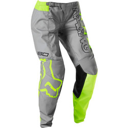 Fox Racing 180 Skew Γυναικείο Παντελόνι Μηχανής Καλοκαιρινό Γκρι Κίτρινο