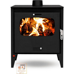 Starstoves ST 214 Aero Black Ατσάλινη Ξυλόσομπα Αερόθερμη 17.1kW