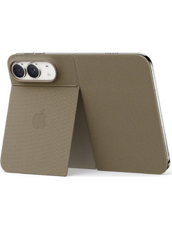 Apple Folio with Kickstand Back Cover Taupe (iPhone Duo)