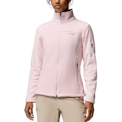 Columbia Fast Trek II Γυναικεία Ζακέτα Fleece Κοντή με Φερμουάρ Nude 1465351-697