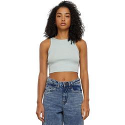Urban Classics Γυναικείο Καλοκαιρινό Crop Top Ριπ Γαλάζιο TB6185-14067