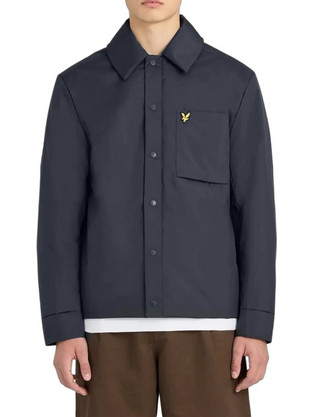 Lyle & Scott Lightweight Wadded Ανδρικό Πουκάμισο Overshirt Μπλε