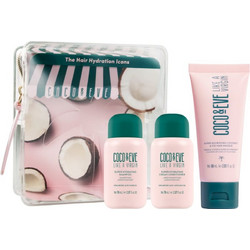 Coco & Eve The Hair Hydration Icons Σετ Περιποίησης Μαλλιών Σαμπουάν 70ml + Conditioner 70ml + Μάσκα 60ml + Νεσεσέρ