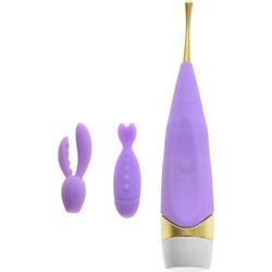Passion Labs Alice Κλειτοριδικός Δονητής 18cm Λιλά