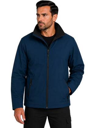 Valento Ανδρικό Μπουφάν Χειμωνιάτικο Puffer Navy Μπλε CQVAHORMR20