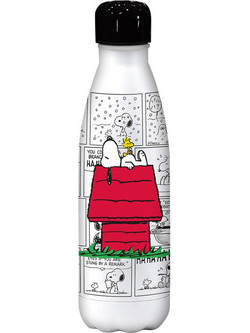 Kids Licensing Peanuts Snoopy Παιδικό Παγούρι Ανοξείδωτο Λευκό 500ml