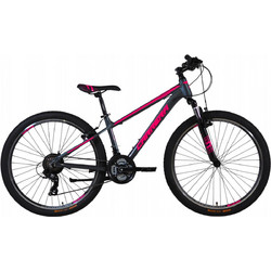 Carrera Junior Παιδικό Mountain Bike 26" Αλουμινίου με 21 Ταχύτητες Ανθρακί Ροζ