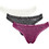 Sloggi Go Crush Βαμβακερά Γυναικεία String με Δαντέλα 3Pack 10219704-M014