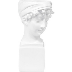 Iliadis Κασπώ Πρόσωπο Polyresin Λευκό 9x10x18cm 76356