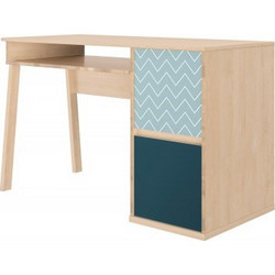 InsideHome Γραφείο Υπολογιστή Ξύλινο 123x56x77cm 0111.GM49
