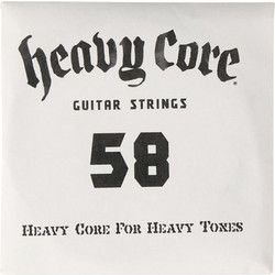 Dunlop Heavy Core Χορδή Ηλεκτρικής Κιθάρας Nickel Plated Steel 58"