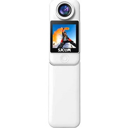 SJCAM C300 Action Camera 4K Ultra HD με WiFi και Οθόνη 1.3" Λευκή