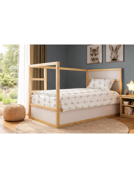 Dimcol Παιδικό Πάπλωμα Μονό Βαμβακερό 160x240 Newborn Bear 717