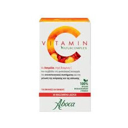 Aboca Vitamin C Naturcomplex 30 Μασώμενα Δισκία