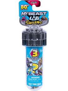 Giochi Preziosi Mr. Beast Lab Swarms Battle Fusion Test Tube Σετ Φιγούρες Δράσης για 5+ Ετών