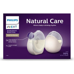 Philips Avent Natural Care SCF495/11 Διπλό Ηλεκτρικό Θήλαστρο Μπαταρίας Χωρίς BPA