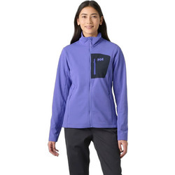 Helly Hansen Versalite Γυναικεία Ζακέτα Fleece Μακριά με Φερμουάρ Μωβ 49605-690