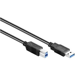 Good Connections Καλώδιο USB-B Male 3.0 to USB-A Male 3m Black 4014619302192