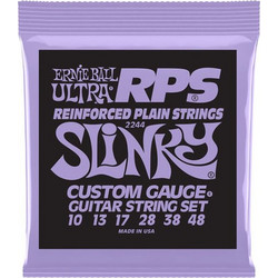 Ernie Ball 2244 Σετ 6 Χορδές Ηλεκτρικής Κιθάρας Nickel Plated Steel 10-48"