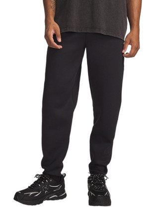 Under Armour Ανδρικό Παντελόνι Φόρμας Fleece με Λάστιχο Σοκολατί 6013434-008
