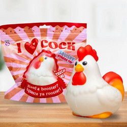 Boxer Gifts Κόκορας Squishy Λευκό