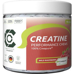 Chemp Creatine Performance Chews Wild Raspberry 90 Μασώμενα Δισκία