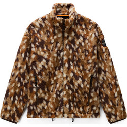 Napapijri Ανδρική Ζακέτα Fleece με Φερμουάρ Καφέ NP0A8AO4FDW