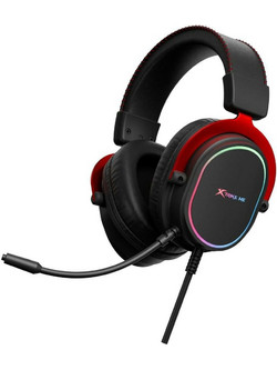 Xtrike-me GH-519 Gaming Headset Over Ear Black Red